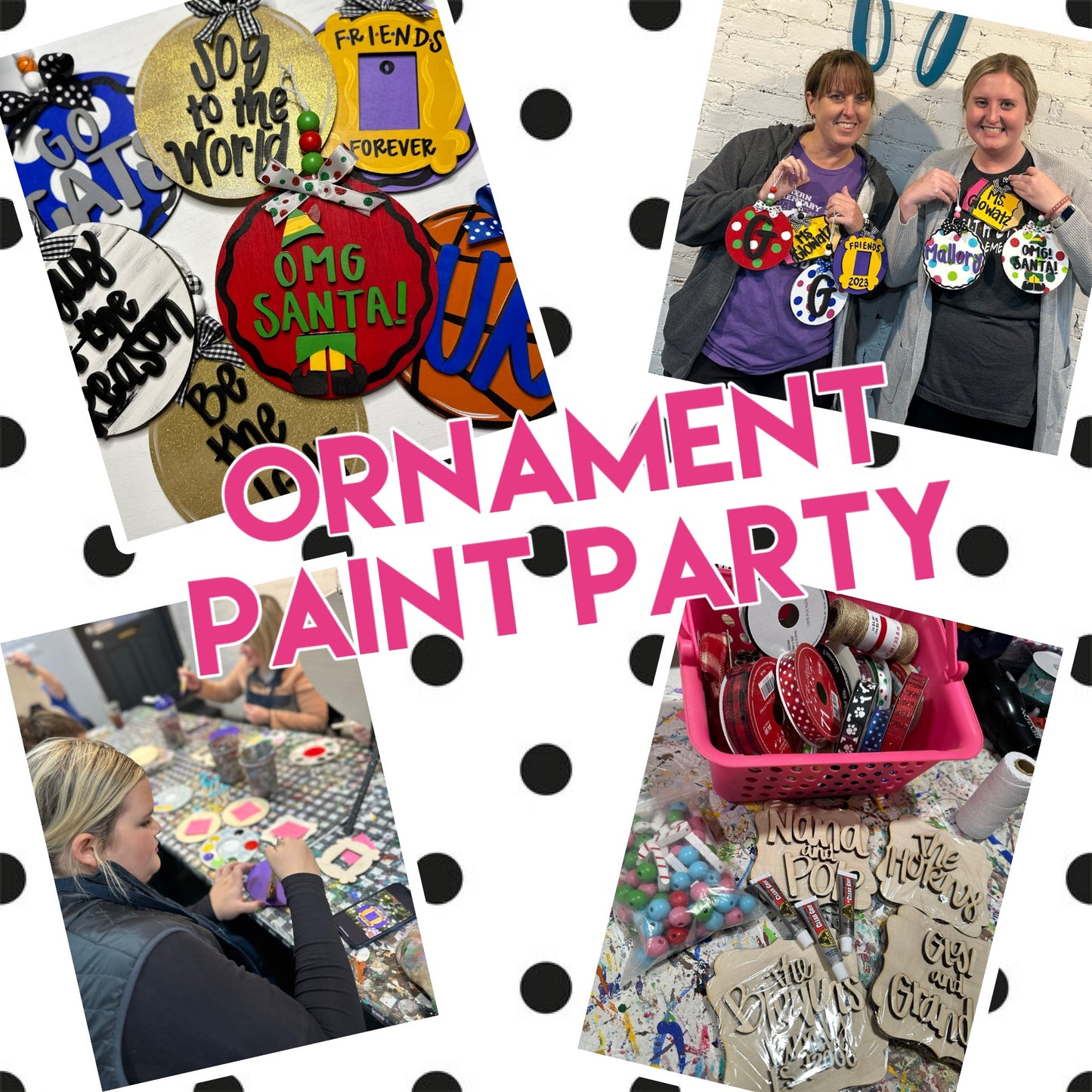 November 22nd Ornament Public Paint Party