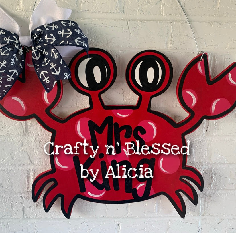 Crab Door Hanger