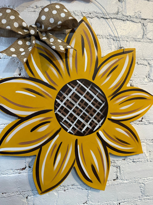 Sunflower Door Hanger