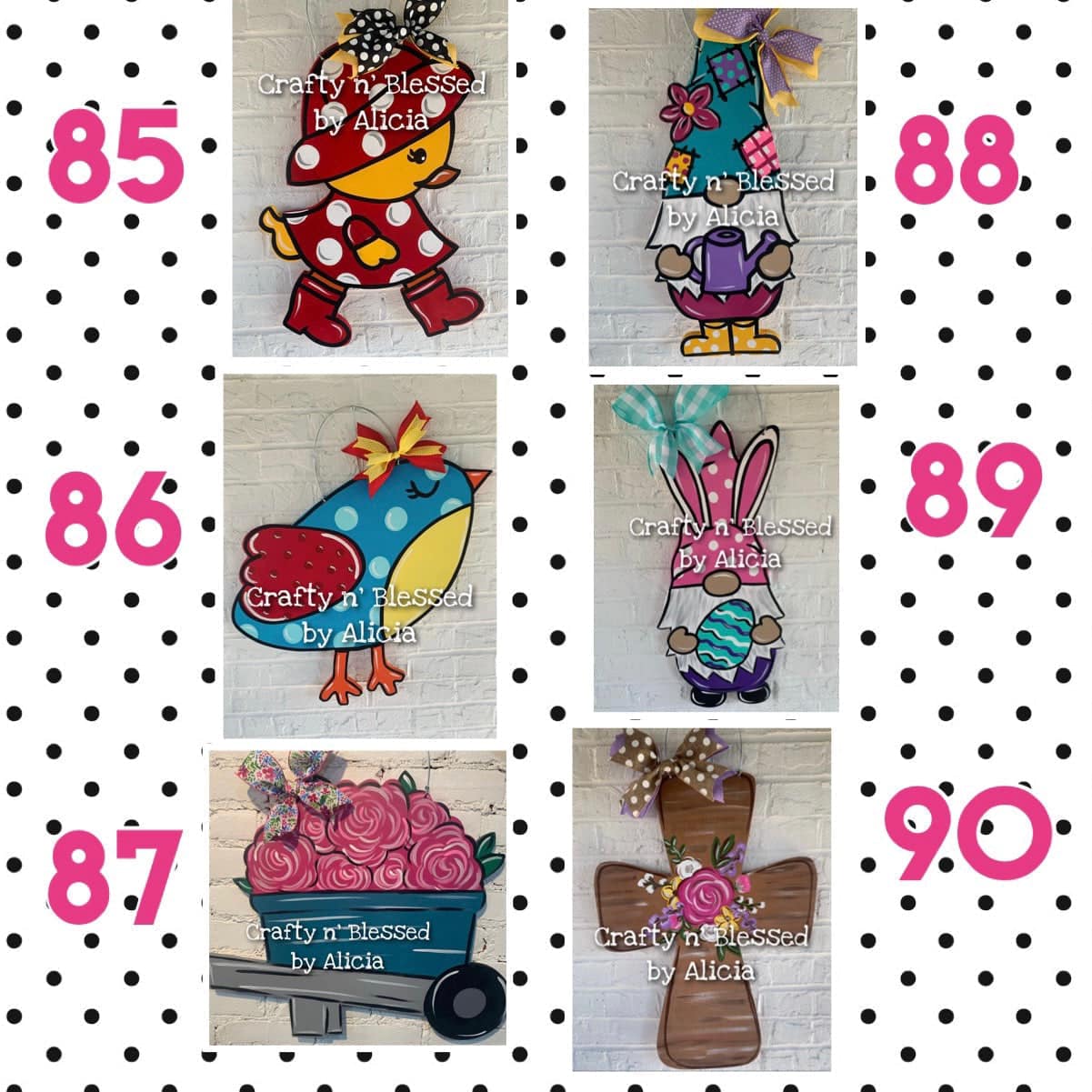 BLANK Adult DIY Door Hanger