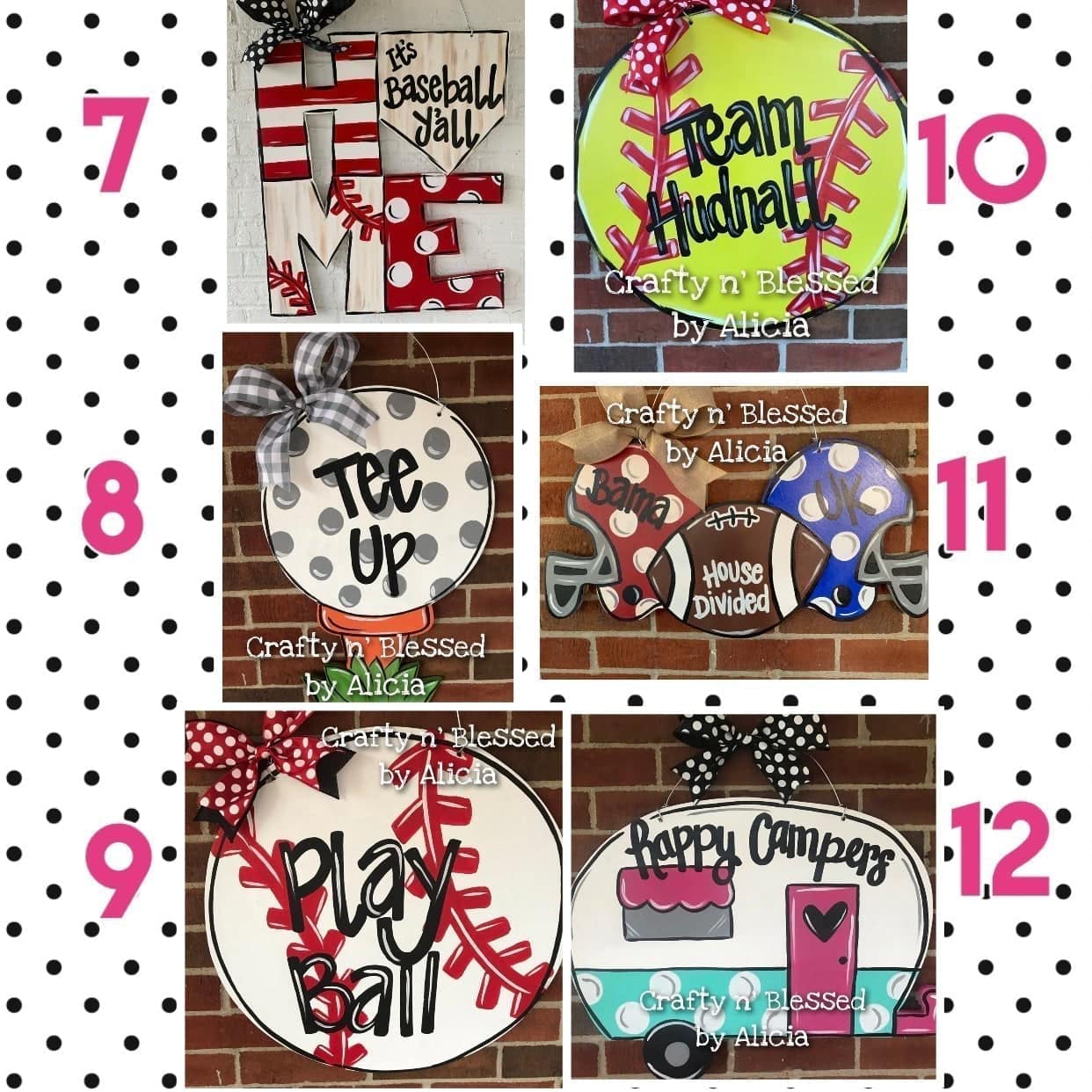 BLANK Adult DIY Door Hanger