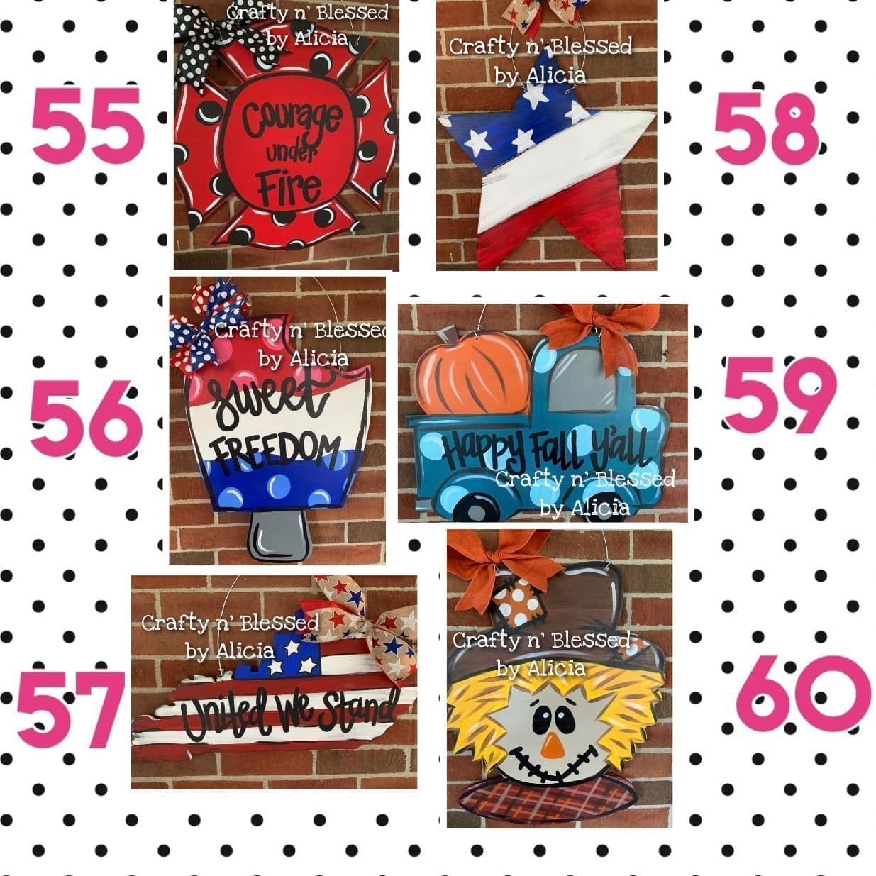 BLANK Adult DIY Door Hanger