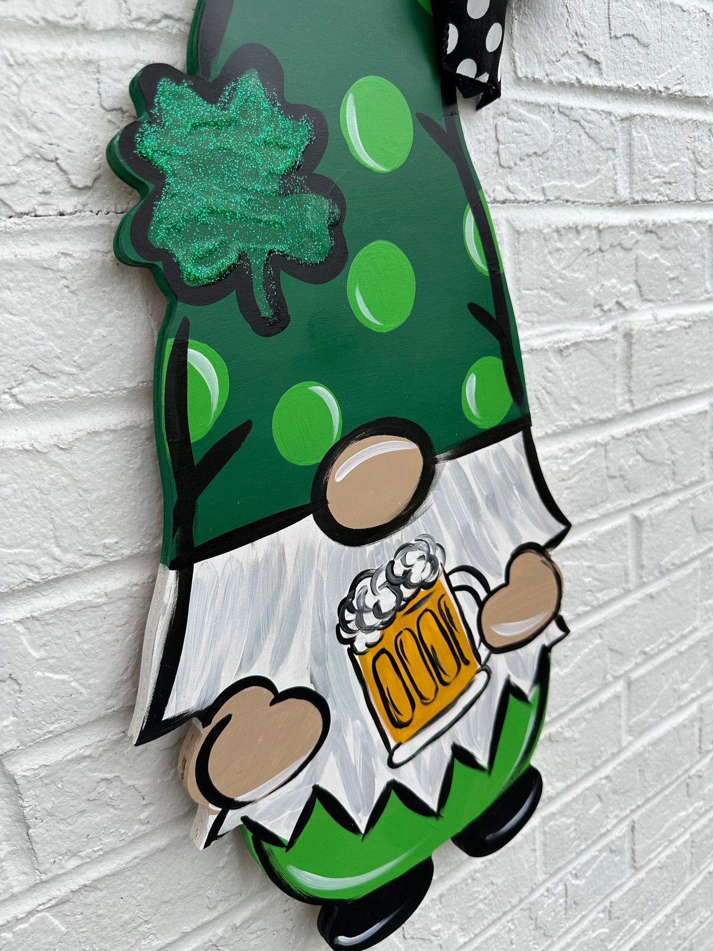 St. Patty’s Beer Gnome Door Hanger